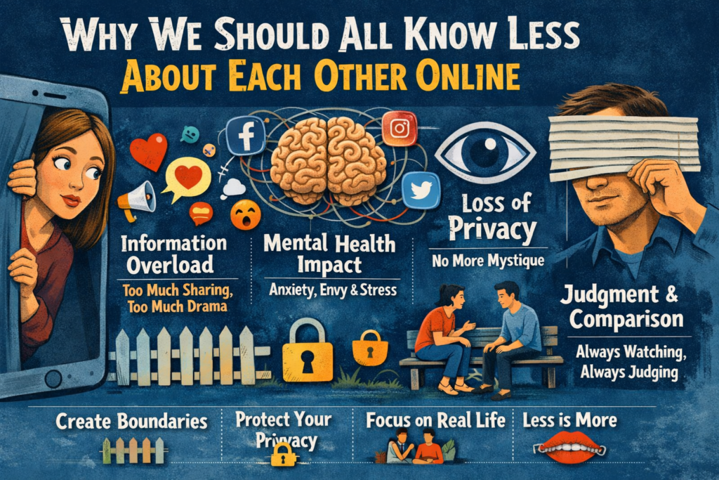 We Should All Know Less About Each